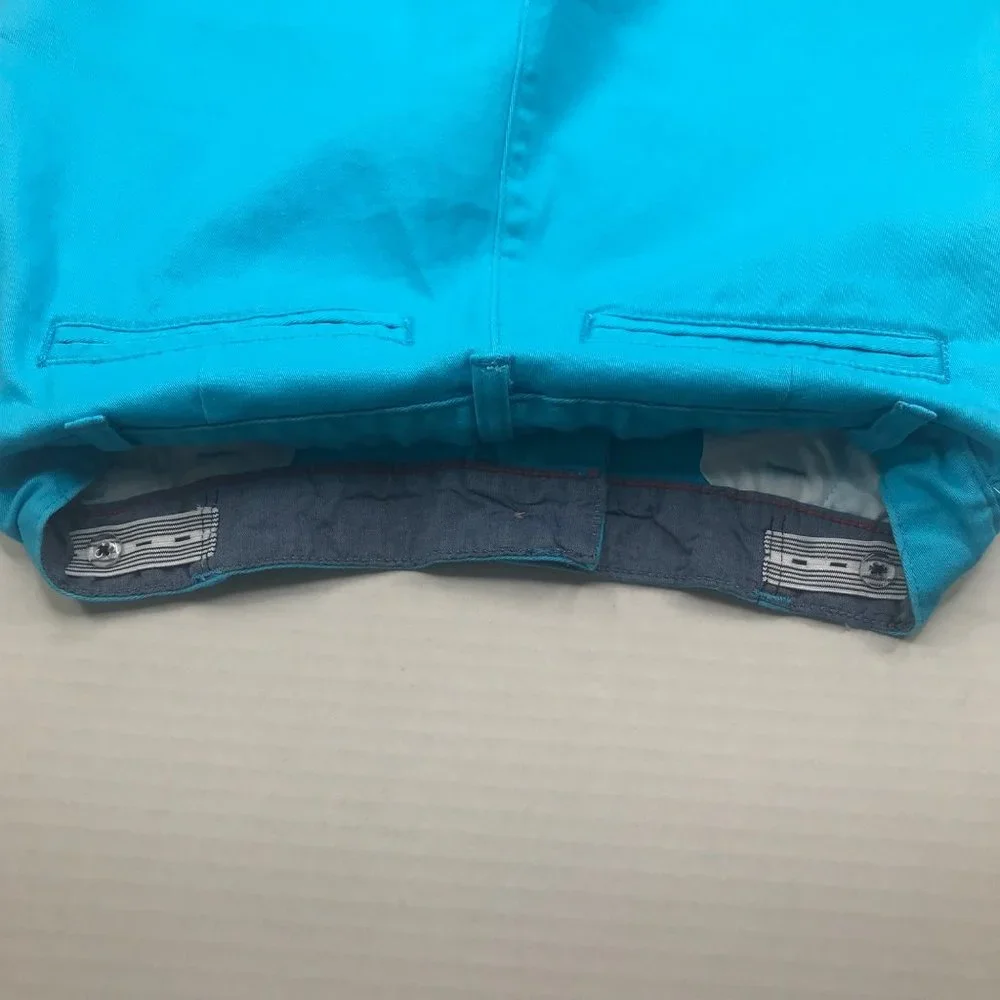 Wonder Nation Boy's Size 18 Adjustable Waist Blue Shorts New With Tags
